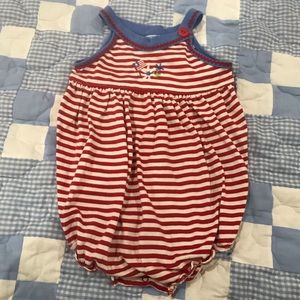 Vintage Patsy Aiken Flag Romper